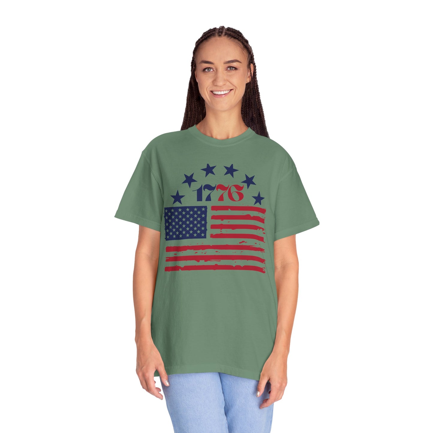 Patriotic Garment-Dyed T-Shirt