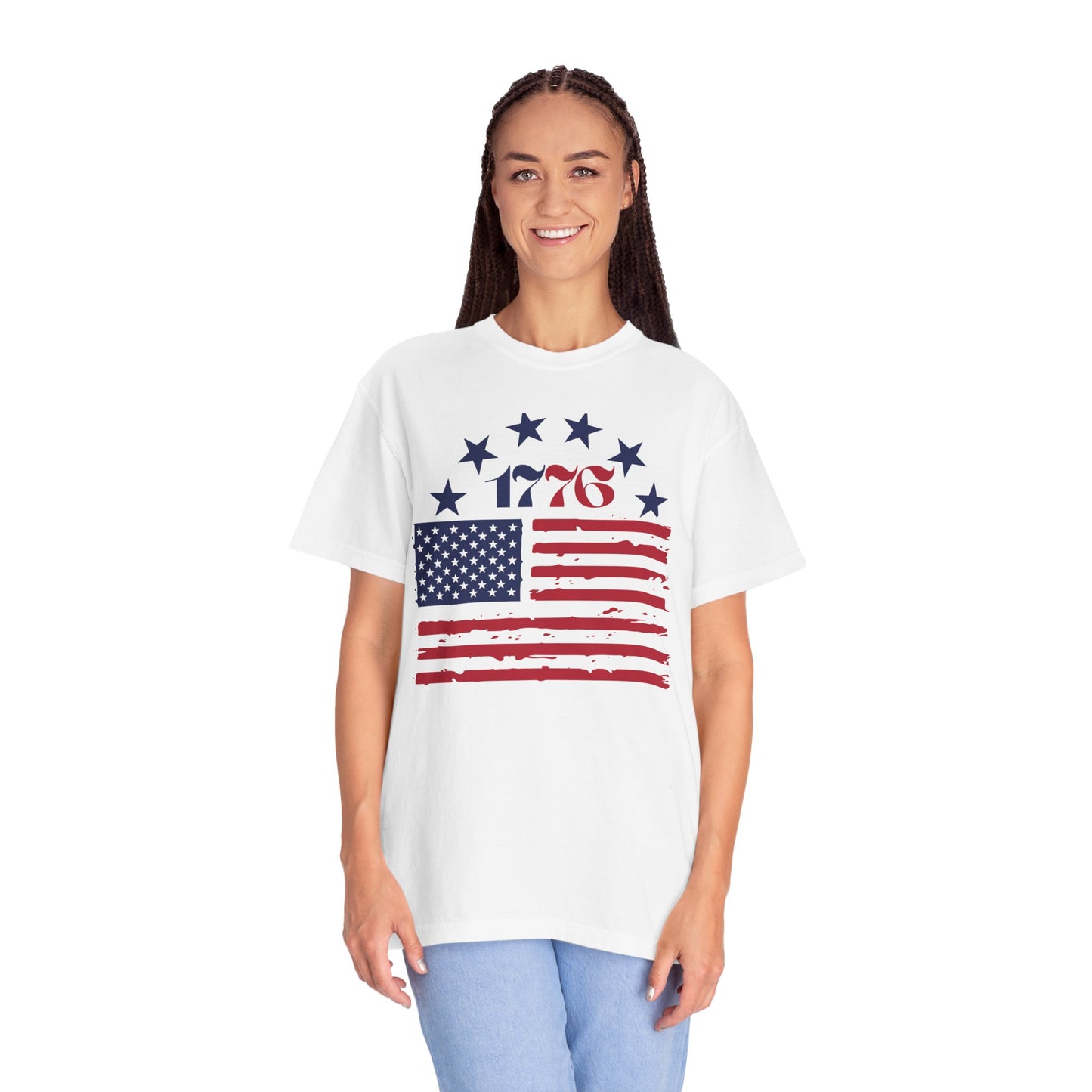 Patriotic Garment-Dyed T-Shirt