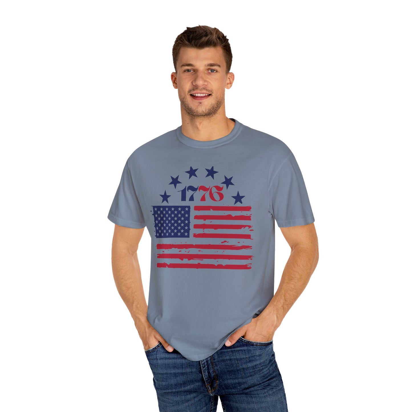 Patriotic Garment-Dyed T-Shirt