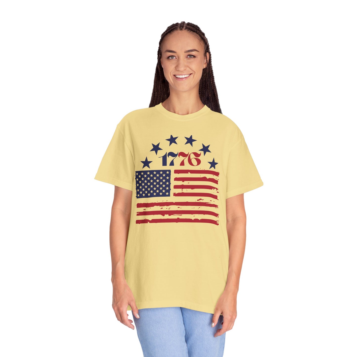 Patriotic Garment-Dyed T-Shirt
